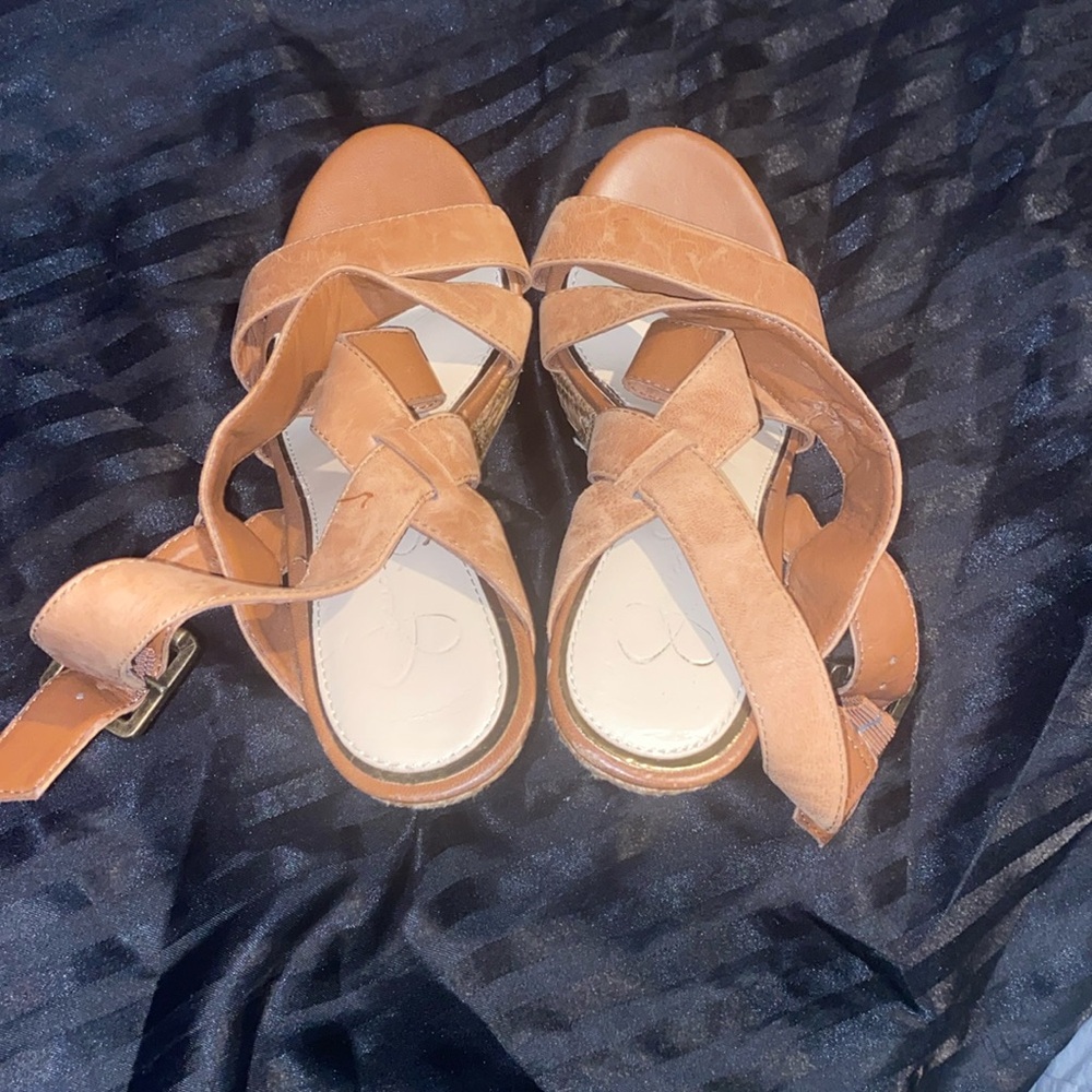 7M Jessica Simpson Wedge Heels